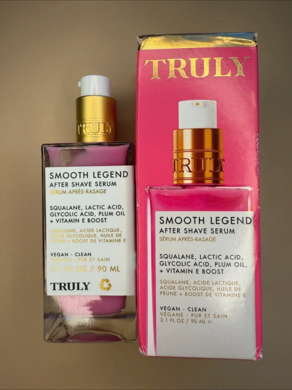 TRULY Beauty Smooth Legend After Shave Serum 1.7 oz NWT